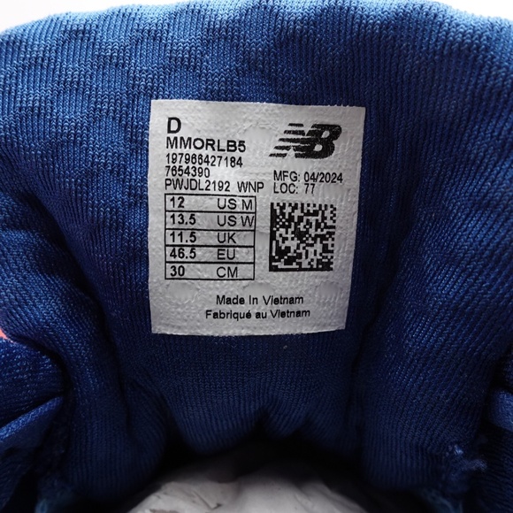 NEW Men's New Balance Fresh Foam X More v5 Running Shoes MMORLB5 Blue Agate - Picture 11 of 16